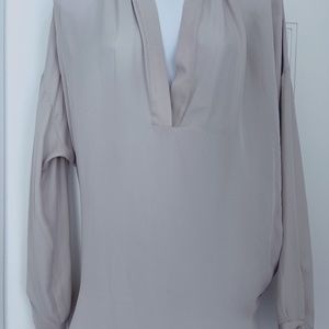 Vince Silk Pale Pink Blouse